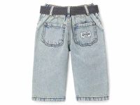 Джинсы с брелоком для маленького мальчика