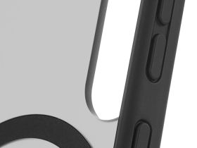 Клип-кейс uBear Real Mag для Samsung Galaxy S25 Чёрный