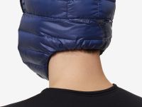 Пуховая шапка-ушанка BASK