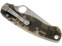 Складной нож Spyderco Para Military 2, сталь CPM® S45V™, рукоять G10, камуфляж (Digi Camo)