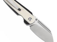 Складной нож Tenable Rafe L, сталь 14C28N, рукоять черно-белый G10