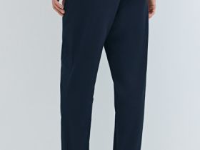 Брюки из твила, Синий