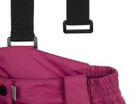 Брюки текстильные с полиуретановым покрытием для девочек