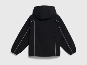 Ветровка для девочек, Черный