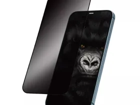 Защитное стекло WIWU iPrivacy HD Anti-Peep Tempered Glass Screen Protector для Apple iPhone 14 Pro Max антибликовое (черная рамка)