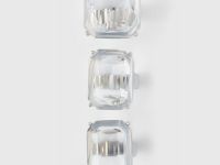 Набор колец, 3 шт., Серебряный