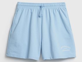 Шорты из трикотажа, Голубой