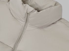 Утепленная куртка с воротником-стойкой