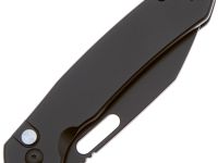 Складной нож CJRB Pyrite, сталь AR-RPM9, Button Lock, рукоять сталь