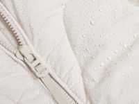 Утеплённая куртка для девочек, Белый