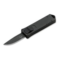 Автоматический нож Boker USB OTF 2.0, сталь D2, рукоять алюминий, черный