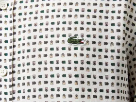 Мужская рубашка Lacoste из льна