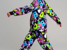 Комплект текстильный с полиуретановым покрытием для девочек: куртка, брюки