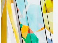 Защитное стекло VLP A-Glass для Samsung Galaxy А35/A55 с чёрной рамкой