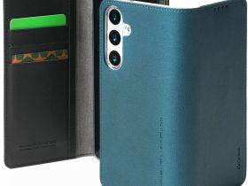 Чехол Araree Mustang Diary для Galaxy для Galaxy S25 кожа черный