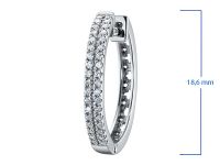 Серьги из серебра э0612сг10172500_white