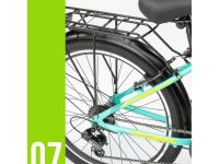 Подростковый велосипед Stels Cristy 430 V 24, год 2026, цвет Зеленый, ростовка 14