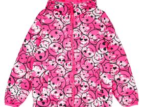 Куртка текстильная с полиуретановым покрытием для девочек