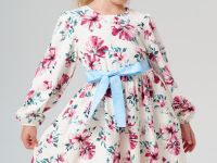 Платье трикотажное для девочек