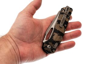 Складной нож Microtech MSI, сталь М390, рукоять полимер, камуфляж