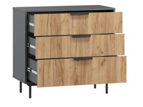 Комод Леванте 94x86 Графитовый