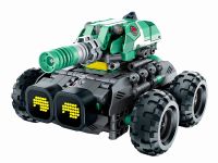 8070_MK Конструктор Робот "5 в 1" зеленый