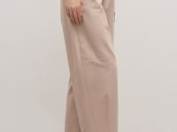 Брюки из хлопка с эластичным поясом