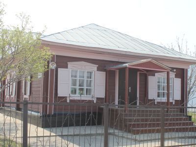 Дом, в котором был убит Е.М.Мамонтов, один из руководителей партизанского движения на Алтае