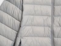 Утеплённая лёгкая куртка с воротником-стойкой, Бежевый