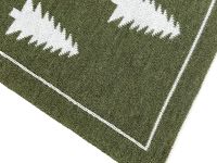 Плед Abete rosso, зеленый