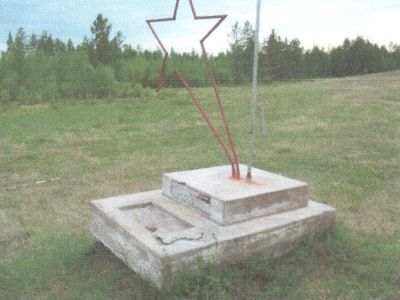 Могила Захарова Николая Егоровича (1902-1922) – члена ВКП(Б), чекиста, погибшего в Билистяхском бою в 1923 г.