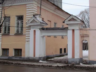 Ворота ограды