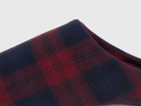 Тапочки в клетку, Синий