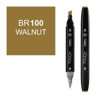 Маркер спиртовой Touch Twin цв. BR100 грецкий орех