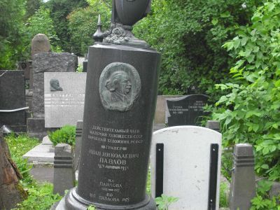 Могила Павлова Ивана Николаевича (1872-1951)