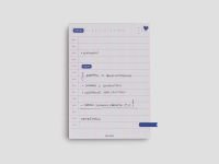 Настольный планировщик FALAFEL BOOKS A5 Weekly planner