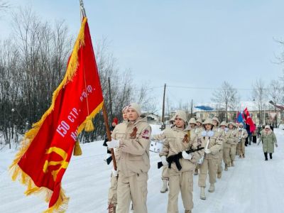Эстафета «Знамя Победы» достигла Верхнеколымского района Якутии