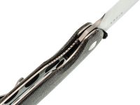 Складной нож Kizer Meteora, сталь Nitro-V, рукоять микарта, черный