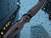 Автоматический нож Hogue Ballista II, сталь MagnaCut, рукоять Ultem/алюминий, черный