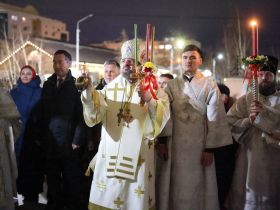 Фоторепортаж: якутяне встретили Пасху