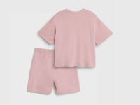 Пижама с принтом Hello Kitty для девочек, Розовый