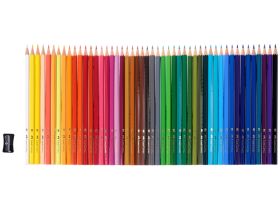 Набор карандашей цветных Faber-castell Eco "Замок" 48 цв + точилка в картоне