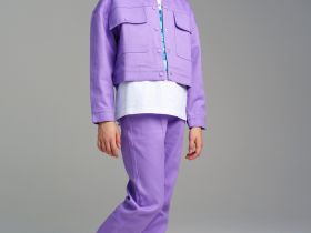 Куртка текстильная для девочек