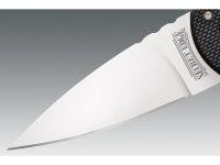 Нож с фиксированным клинком Cold Steel Secret Edge, сталь AUS-8A, рукоять G10, черный