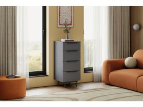 Комод Квелен 48x108 Графитовый