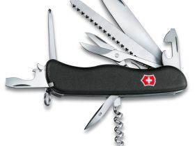 Нож перочинный Victorinox Outrider, сталь X50CrMoV15, рукоять нейлон, черный