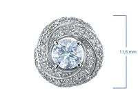 Подвеска из белого золота э4712пд11210702