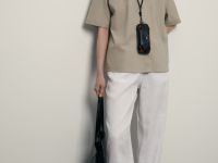 Блузка из конопляной ткани и хлопка