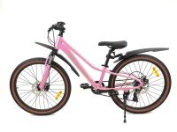 Подростковый велосипед Orlan Wing Venus 24 2.0, год 2025, цвет Розовый, ростовка 12