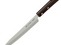 Нож Шефа Kanetsugu Special Offer, 2004, розовое дерево, сталь AUS-8, в картонной коробке
